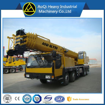 China popular brand aoqi mobile crane with low price