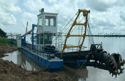 Cutter suction dredger