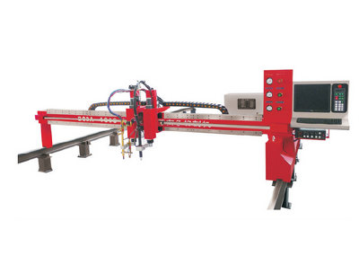 Single side drive numerical control flame cutting machine