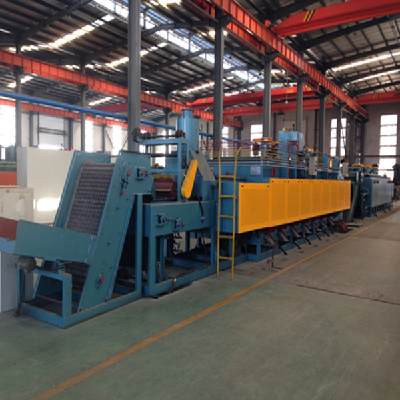 protective atmosphere continuous quenching mesh belt furnace