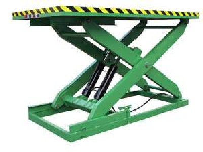 Fixed scissor lift platform