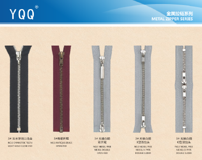  metal zipper 3# 5# 7# 8# 10#