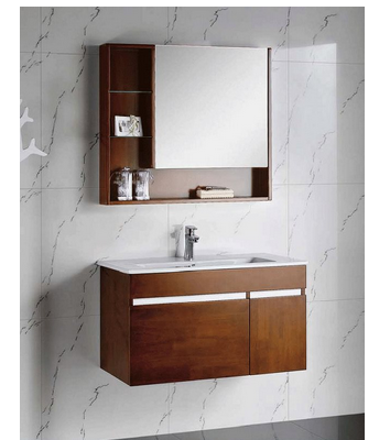 Oak bathroom cabinet