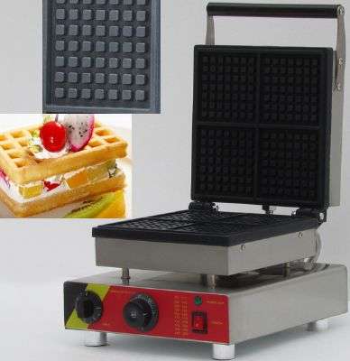 Rectangle waffle maker/waffle machine with CE commercial waffle,Snack Machines