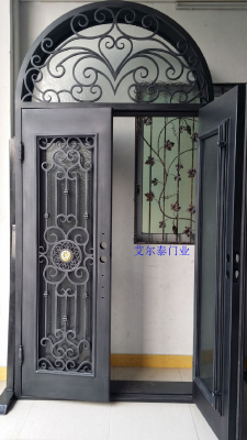 Wrought iron gate