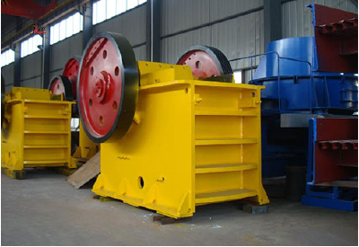 Jaw crusher for stone production equipment