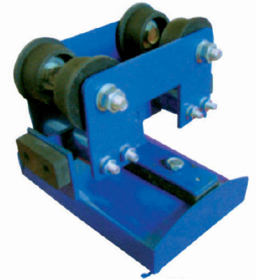 The steel cable conduction block