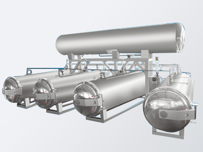 Multi-pot parallel high temperature and high pressureconditioningsterilization pot