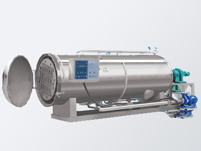 Double pot parallel high temperature and high pressure conditioningsterilization pot