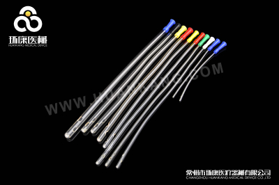 Hot selling disposable medical trumpet-type connector nelaton catheters with CE/ISO certification
