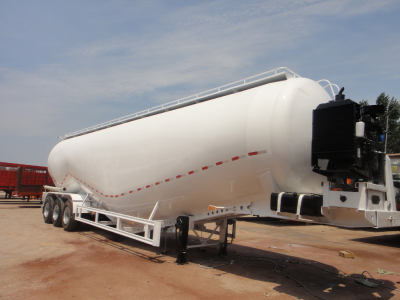 3 Axle bulk cement transport semi trailer of truck