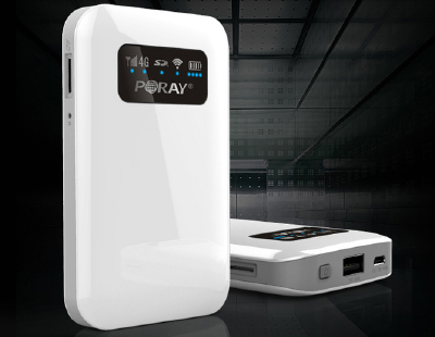 PORAY P430A 4G wifi Router   WiFi portable mobile power charging treasure portable straight card