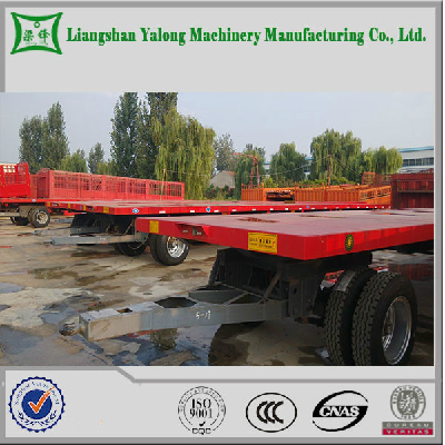20ft 40ft skeleton semi trailer for container transport