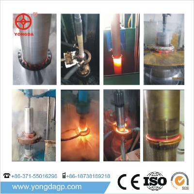 Shaft roller quenching heat treatment high frequency induction hardening machine WZP-120KW