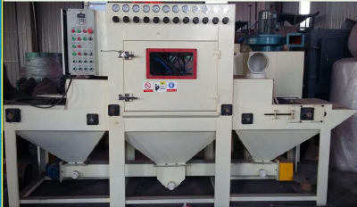 Fully automatic sandblasting