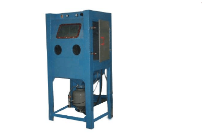 High pressure box type sand blasting machine