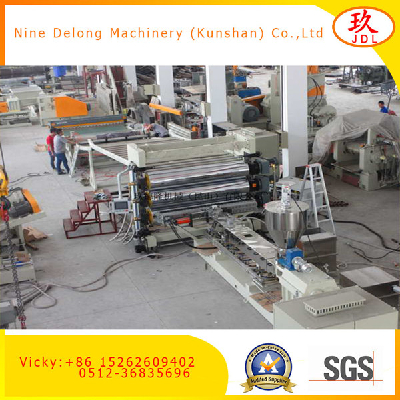 TWIN SCREW SHEET EXTRUDER PLASTIC MACHINE