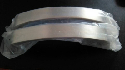 Thick plate curved aluminum handle