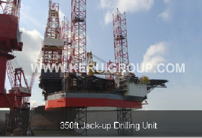 350ft jack-up drilling unit