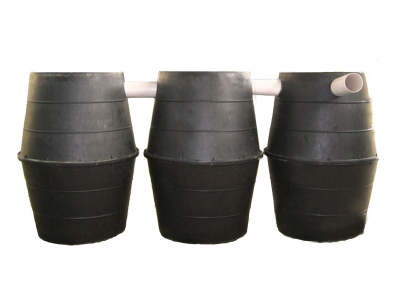 Rural reconstruction of septic tank