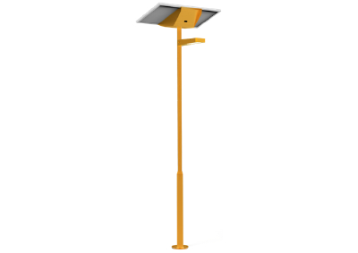 3 meters -8W solar street light (modern style)