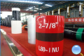 High pressure gas cylinder pipe