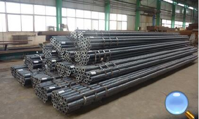 Seamless steel tube for high pressure