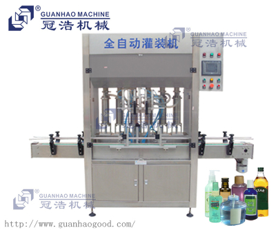 Piston type filling machine, cosmetic cream filling production line