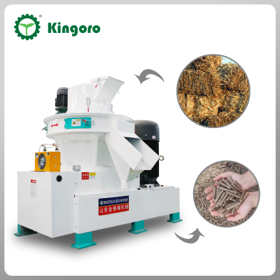 1-1.5t/h bamboo sawdust pellet machine