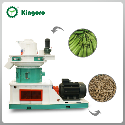 Automatic Lubrication 6-12mm Size Wood Pellet Machine