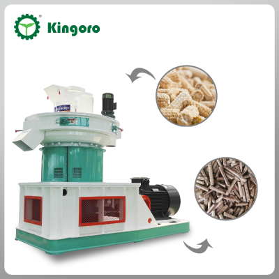 Big Size Pellet Vertical Ring Die Wood Pellet Machine