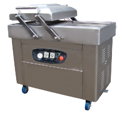 DOUBLE CHAMBERS VACUUM PACKAGING MACHINE