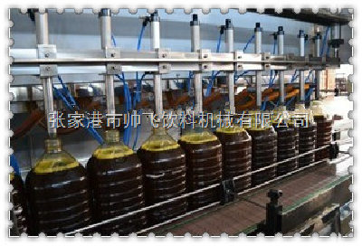 oil bottle monoblock filling capping machine