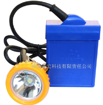 Methane warning lamp