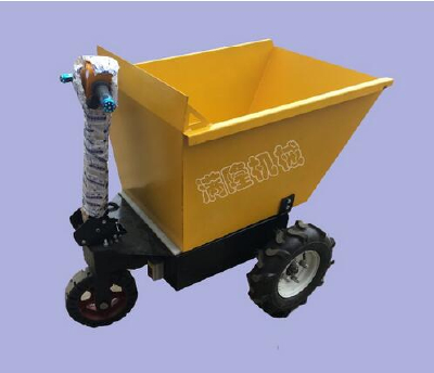 Electric trolley for construction site