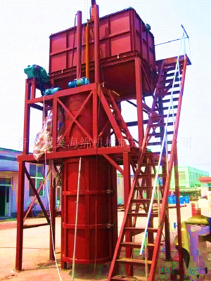 Regenerated foam round foam production line