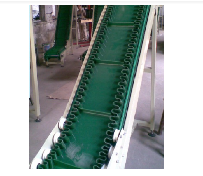 Lifting conveyer belt
