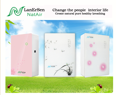 Wall-mounted air purification machine