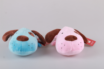 Authentic lie prone posture soft dog doll Gifts for children New Year gift given promotional factory OEM customization