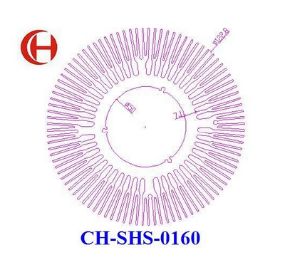 High quality aluminum material extruded LED heat sink