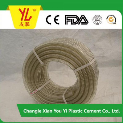 spring steel wire reinforced hose