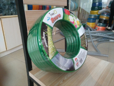 High quality plastic hose colorful fiber reinforced soft  PVC water hose pipe