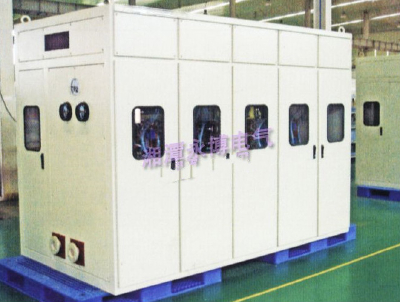 Electrolytic copper rectifier cabinet