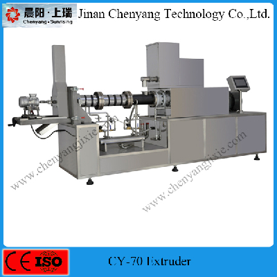 double screw snack food extruder machine