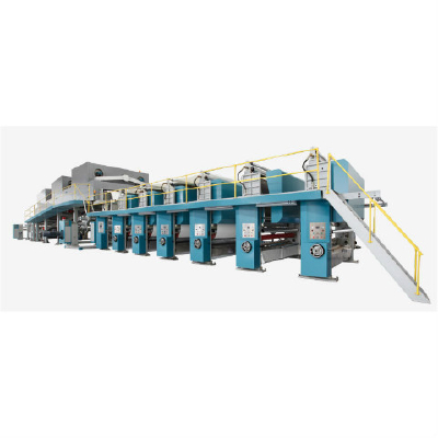 Super wide width wallpaper production line