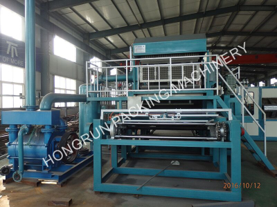 3000pcs/hr Automatic Rotary egg pallet making machine