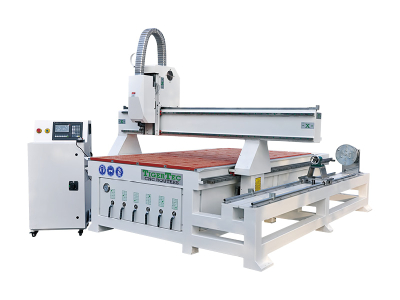 CNC Router TR408R with rotary axis