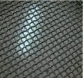 Synthetic fiber mesh