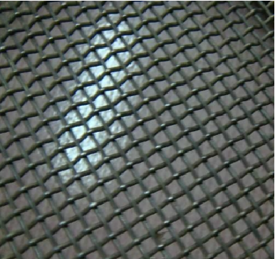 Synthetic fiber mesh