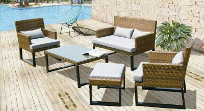 Rattan outdoor sofa